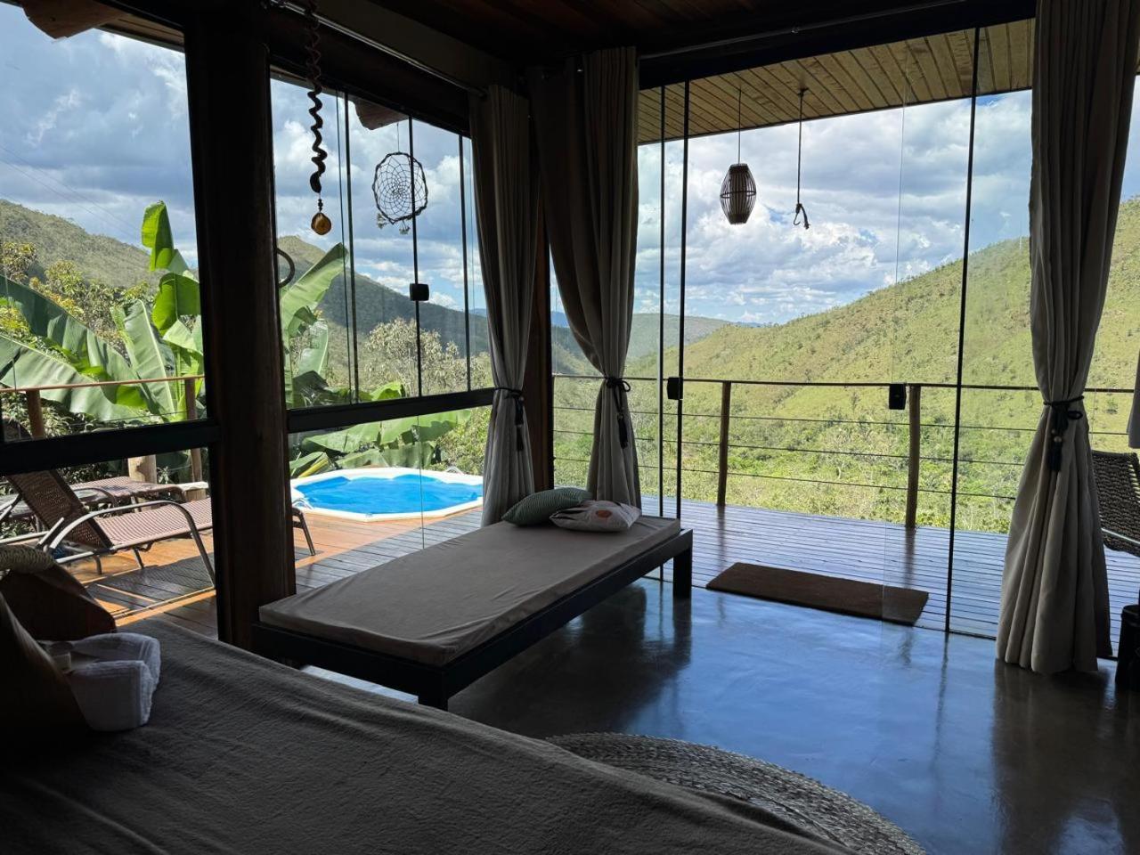 Rustik Villa Alto Paraíso de Goiás Buitenkant foto